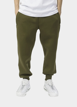 Спортивні штани-джогери кольору хакі, батали на високий зріст