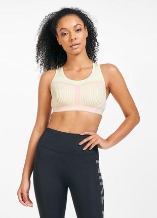 Nike women's phenom flyknit sports bra цупний топ бра спортивний
