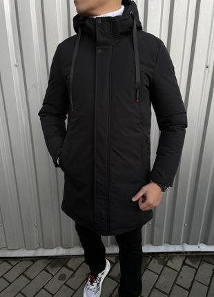 Куртка зимова подовжена пальто kfgl l3 21