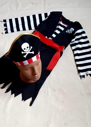 Пират christys карнавальный костюм комбинезон на 3-4 года
