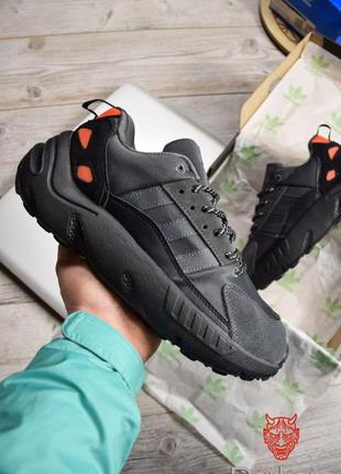Кросівки adidas zx22 dark gray orange