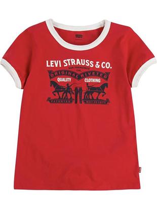 Новая футболка levi's 1-2 года девочка