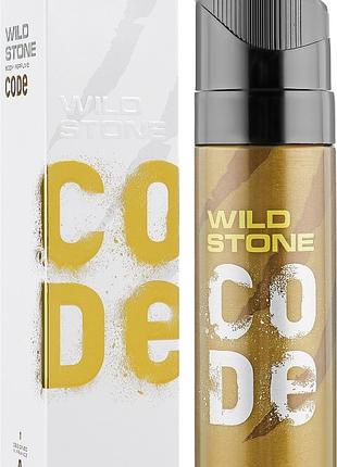 Wild Stone Code Gold 120мл. Парфумований дезодорант чоловічий