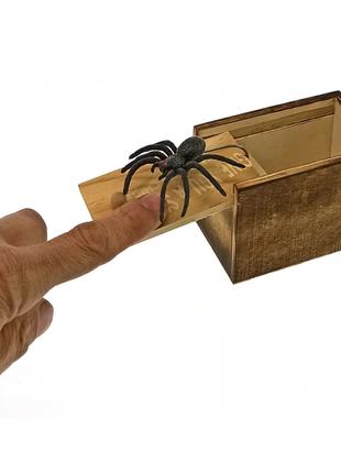 Павук у коробці (9,5х6х6,5 см)