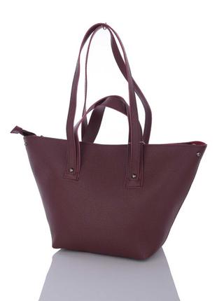 Жіноча сумка бордова сумка трансформер бордова сумочка