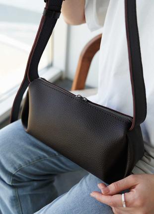 Жіноча сумка коричнева сумка кросбоді коричнева сумочка