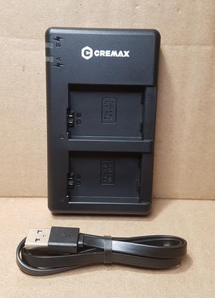 Двойное зарядное устройство для аккумуляторов Cremax NP-FW50 д...