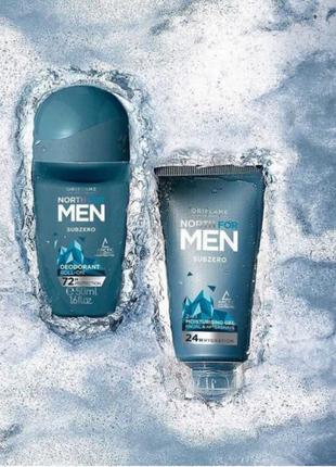 Набір 2 в 1 north for men дезодорант і лосьйон після гоління