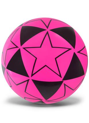 Мячик детский "Футбольный" RB0688 резиновый, 60 грамм (Розовый)