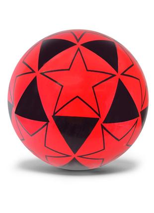 Мячик детский "Футбольный" RB0688 резиновый, 60 грамм (Красный)