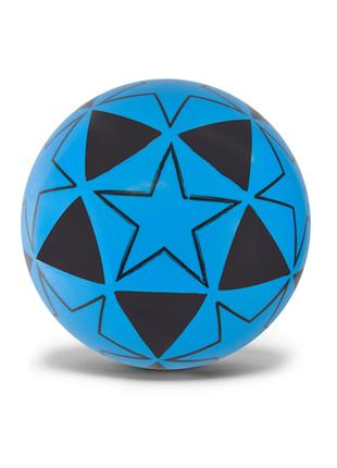 Мячик детский "Футбольный" RB0688 резиновый, 60 грамм (Синий)