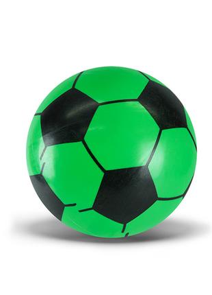 Детский Мячик "Футбольный" RB0689 резиновый, 60 грамм (Зеленый)