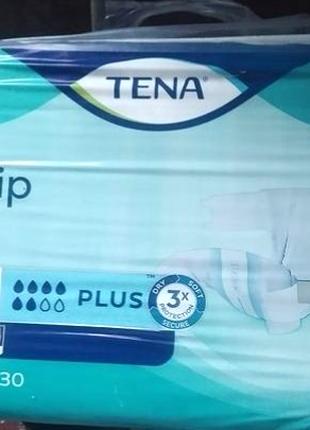 Памперсы для взрослых Tena Slip Plus подгузники