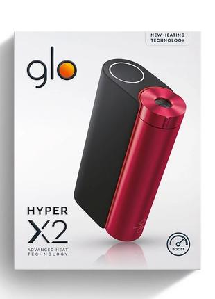 glo HYPER X2 Black Red на товсті Демі Гло хайпер Х2 червоно-чорни