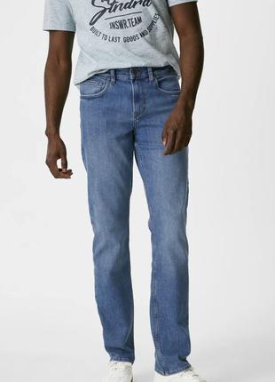 Чоловічі блакитні джинси c&a, розмір s