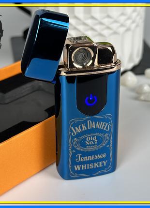 Зажигалка Jack Daniel 2 в 1 Газовая + USB зажигалка в подарочн...
