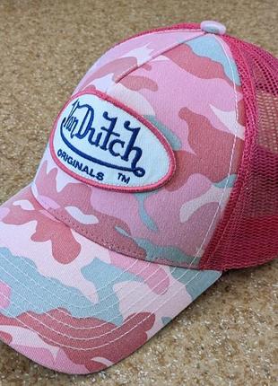 Винтажная бейсболка von dutch truck cap kustommade korea редка - купить  недорого б/у на ИЗИ (31768679)