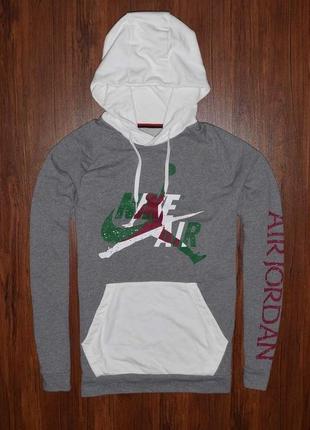 Nike air jordan jumpman hoodie (мужская кофта худи джордан tec...