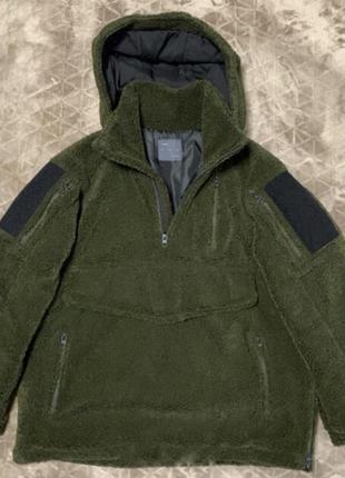 Куртка мужская zara man sherpa fleece