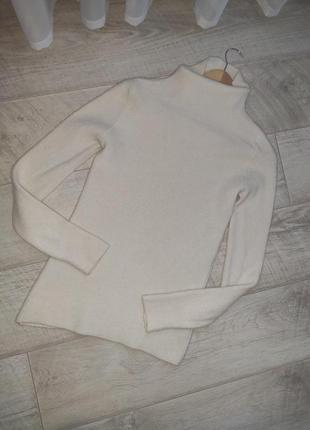 Кашемирированный свитер под горло р. s