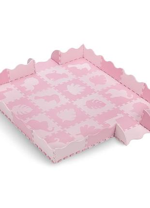 Детский коврик-пазл momi zawi pink