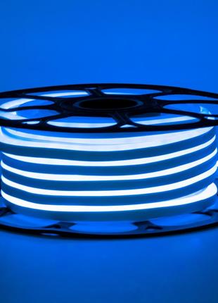 Неонова стрічка світлодіодна синя AVT-1 220 V smd2835 120 LED/...