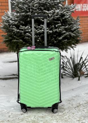 Прозрачный чехол для маленького чемодана S Винил Coverbag 30-6...