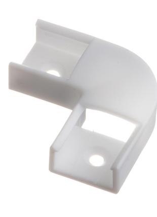 Конектор кутовий для світлодіодного профілю ПФ-9 90° пластиковий