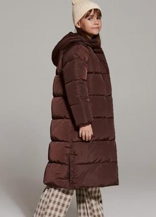🛍️дуже тепла куртка-пальто 104, 110, 116, 122, 128