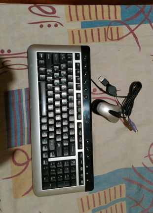 Клавіатура+мишка.