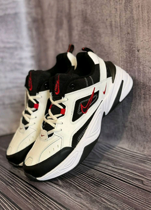 Чоловічі кросівки Nike M2K Tekno White Black Red