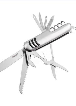 Мультитул нож перочинный (14в1)(9х2,5х2 см)