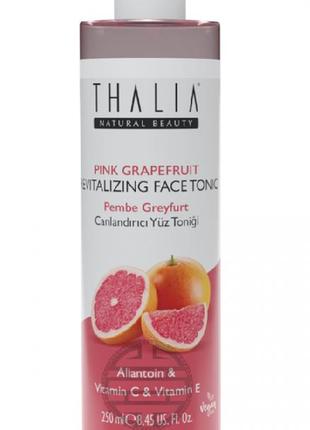 Тоник для лица с экстрактом розового грейпфрута thalia , 250 мл