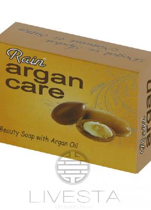 Натуральное косметическое мыло с аргановым маслом rain, 100 г
