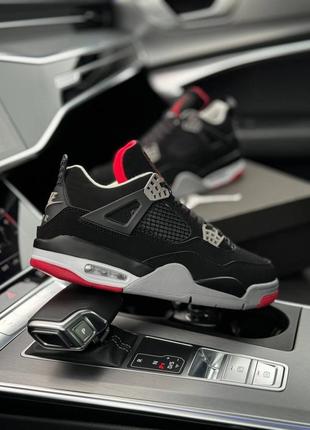 Кроссовки nike jordan 4 retro m bred