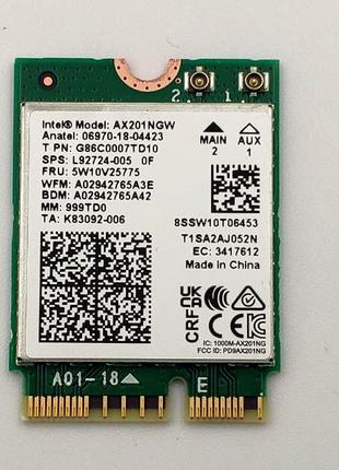 Wi-Fi адаптер для ноутбука Asus TUF Dash F15 FX517Z Intel AX20...