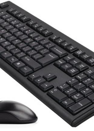 Клавіатура+миша A4Tech KR-8372S Black USB (код 131889)