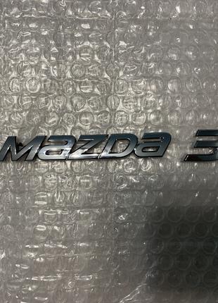 Эмблема Mazda 3 крышки багажника Mazda 3 BM 2013- Original б/у...