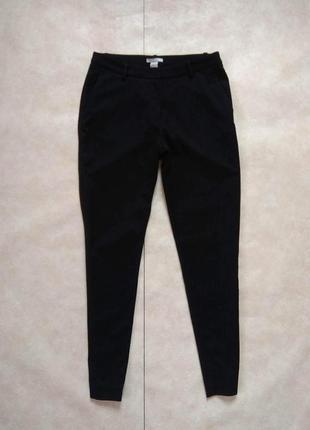 Классические зауженные черные штаны брюки со стрелками h&m, 36...
