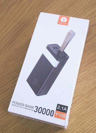 PowerBank WUW Y108 30000 мАг