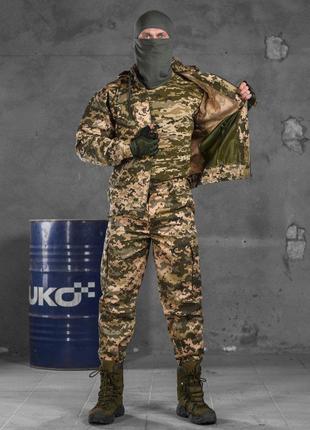Тактический костюм defender пиксель + футболка пиксель ВТ6593