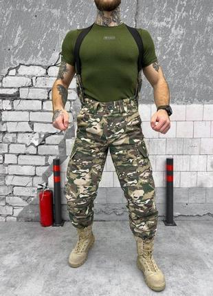 Зимние тактические штаны logos tactical мультикам ВТ6846