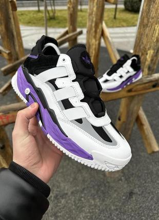 Кросівки adidas niteball, фіолетові