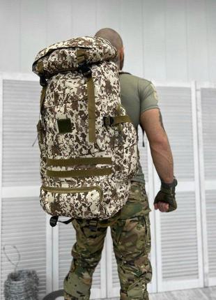 Тактичний великий армійський рюкзак 80л pass