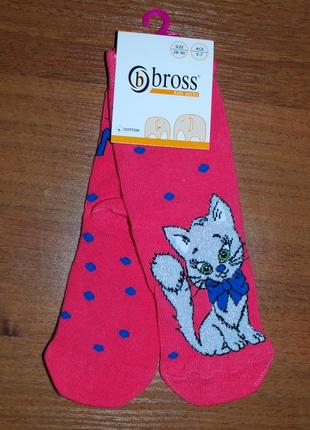Демисезонные носки бросс bross 3-5, 5-7 котик