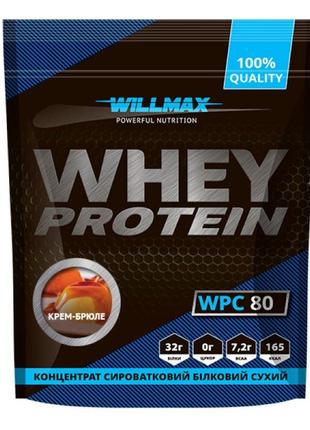 Whey protein 80% 920 г протеин (крем брюле)