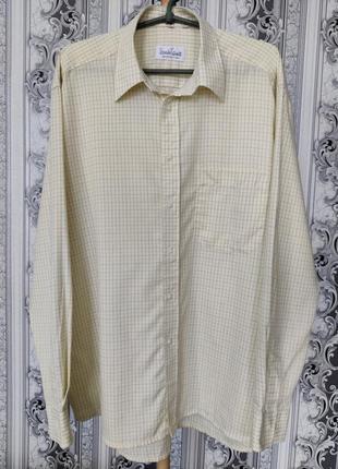 Renato cavalli мужская рубашка из хлопка размер 41