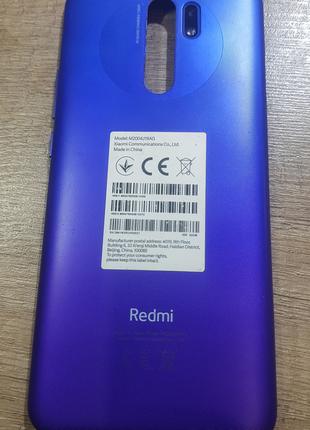 Xiaomi redmi 9 кришка з кнопками б/у оригінальна