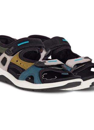 Сандали ecco x-trinsic multicolor fir green. оригинал. р 39