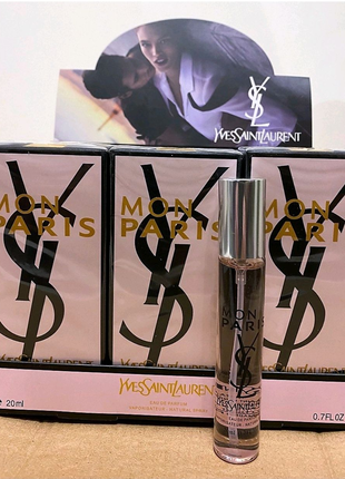 Мініпарфуми жіночі Yves Saint Laurent Mon Paris 20 ml